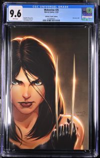 Image for Wolverine #25 | Williams "Virgin" Edition | CGC 9.6 | UniversalWolverine #367Benjamin Percy storyFederico Vicentini artScott Williams cover