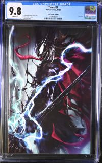 Image for Thor #27 | Tao "Virgin" Edition | CGC 9.8 | UniversalThor #753Al Ewing & Donny Cates storySalvador Larroca artIvan Tao cover