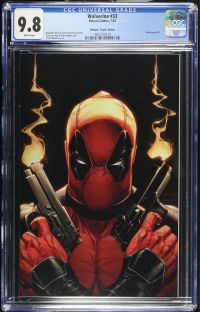Image for Wolverine #33 | Williams "Virgin" Edition | CGC 9.8 | UniversalWolverine #375Benjamin Percy & Gene Luen Yang storiesJuan Jose Ryp & Peter Nguyen artScott Williams cover