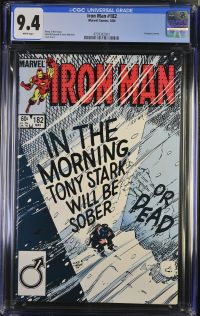 Image for Iron Man #182 CGC 9.4