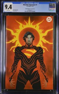 Image for Absolute Superman #1 CGC 9.4 Sixth Printing Lee Variant