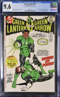 Image for Green Lantern #87 CGC 9.6 rare DOUBLE COVER