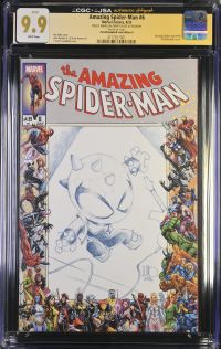 Image for Amazing Spider-Man #6 CGC 9.9 Spider-Punk Sketch by Freely Abrigo