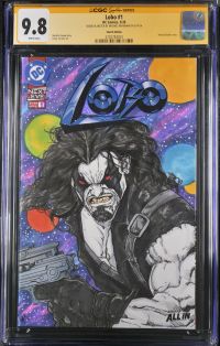Image for Lobo #1 CGC 9.8 Signed by Michael Munshaw