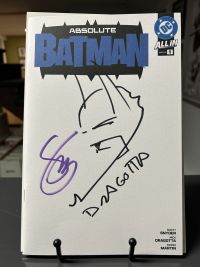 Image for Absolute Batman #1 UAE Arabic Blank Variant SKETCH Signed by Dragotta + Synder