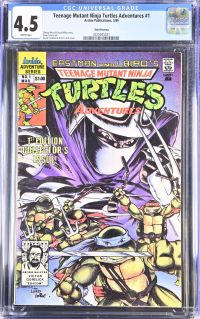 Image for Teenage Mutant Ninja Turtles Adventures #1 CGC 4.5 Third Printing