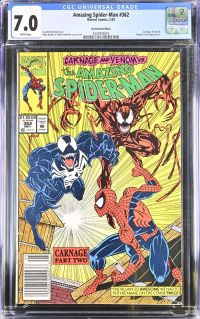 Image for Amazing Spider-Man #362 CGC 7.0