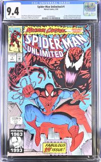 Image for Spider-Man Unlimited #1 CGC 9.4