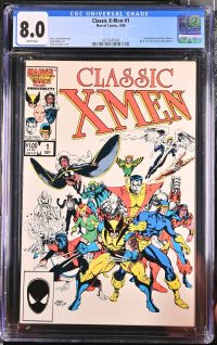 Image for Classic X-Men #1 CGC 8.0