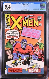 Image for X-Men #4 CGC 9.4 Marvel Legends Reprint