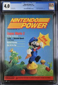 Image for Nintendo Power #1 CGC 4.0