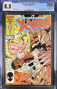Image for Uncanny X-Men #213 CGC 8.5
