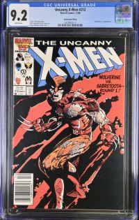 Image for Uncanny X-Men #212 CGC 9.2