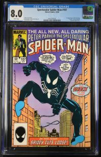 Image for Spectacular Spider-Man #107 CGC 8.0