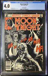 Image for Moon Knight #8 CGC 4.0