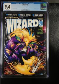 Image for Wizard #20 CGC 9.4