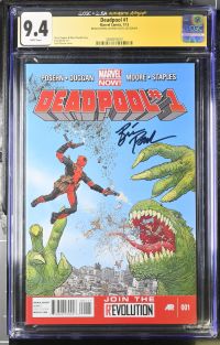 Image for Deadpool #1 CGC 9.4 Signed by Brian Posehn