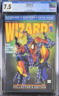 Image for Wizard #1 CGC 7.5