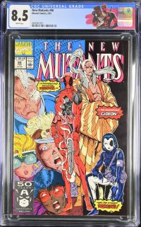 Image for New Mutants #98 CGC 8.5