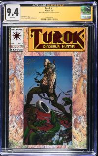 Image for Turok #1 CGC 9.4 Signed by Bart Sears