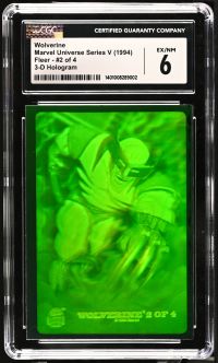 Image for Wolverine #2 of 4 | Marvel Universe Series V | 3-D Hologram | CGC 6
