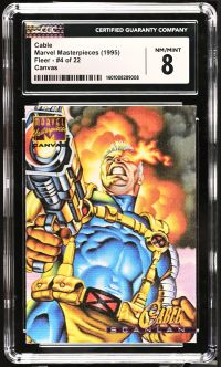 Image for Cable #4 of 22 | Marvel Masterpieces | Canvas | CGC 8