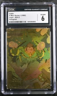 Image for Cable #XH-2 | X-Men Series I | Hologram | CGC 6