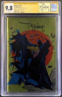 Image for BATMAN #423 CGC 9.8 SS SIGNED TODD McFARLANE FAN EXPO GOLD FOIL VIRGIN VARIANT