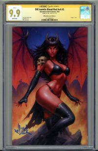 Image for DIE!NAMITE BLOOD RED #V4 #5 CGC 9.9 SS SIGNED WILL JACK VIRGIN NOT 9.8 LOW POP 4