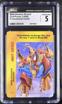 Image for Web-Headed Wizard OverPower Promotional Card CGC 5