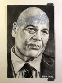 Image for Wilson Fisk on Daredevil Sketch Cover