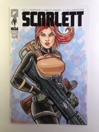 Image for Scarlett GI Joe Sketch Cover