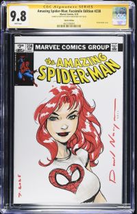 Image for Amazing Spider-Man: Facsimile Edition #238 CGC 9.8 Signed by David Nakayama