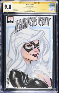 Image for Black Cat #1 CGC 9.8 Signed by Mark Brooks