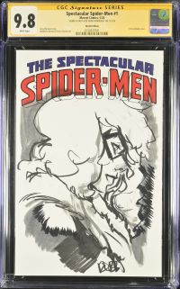 Image for Spectacular Spider-Men #1 CGC 9.8 Signed by Robbi Rodriguez