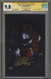 Image for DISNEY COMICS AND STORIES #13 CGC 9.8 SS SIGNED GABRIELE DELL'OTTO MICKEY MOUSE