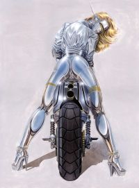 Image for Model 32. A tribute to Hajime Sorayama.