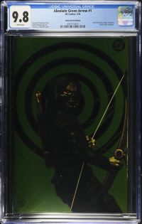 Image for Absolute Green Arrow #1 CGC 9.8 Tomaselli Foil Edition