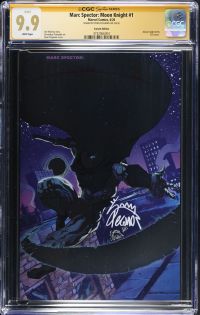 Image for Marc Spector: Moon Knight #1 CGC 9.9 Signed by Ryan Stegman