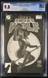Image for Mark Spears Monsters: The Monster & The Wolf #1 CGC 9.8 Variant Cover A63