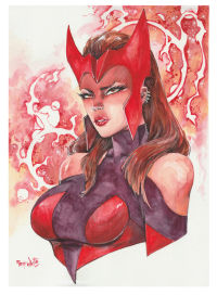 Image for Scarlet Witch Portrait 11x15