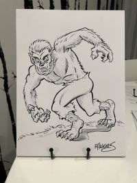 Image for The Wolfman Art Set x 3 Signed by Ryan Higgins