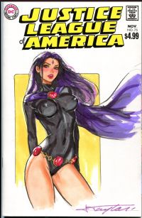 Image for Raven Sketch Cover by Jeff Taylor