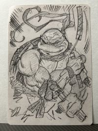 Image for Michelangelo Sketch by Michael Dooney