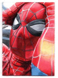 Image for Spider-Man Portrait Original Art sketch card