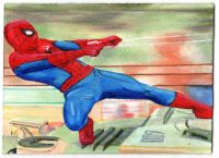 Image for Spider-Man Original Art sketch card