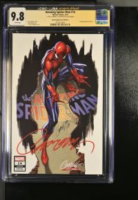 Image for Amazing Spider-Man #14 CGC 9.8 Signed by J. Scott Campbell