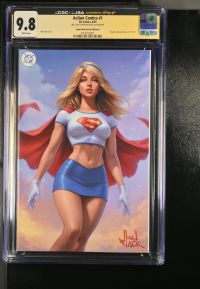 Image for Action Comics #1 CGC 9.8 Signed by Will Jack