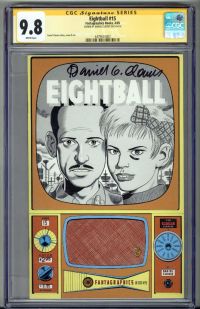 Image for EIGHTBALL #15 CGC 9.8 SS SIGNED DANIEL CLOWES CELEBRATED CARTOONIST LOW POP RARE