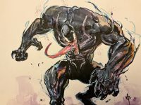 Image for Venom on water color paper